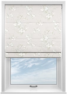 Shabby Chic by Rachel Ashwell Bird Chinoiserie, Natural - Roman Blind